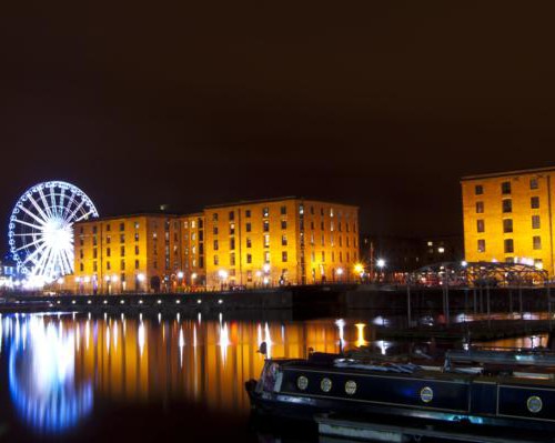 Albert Dock at Night