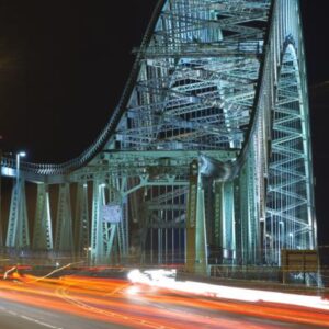 Bridge Traffic at Night