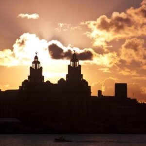 Liver Birds at Dawn