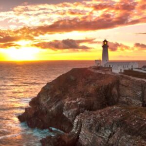 Sunset at South Stack