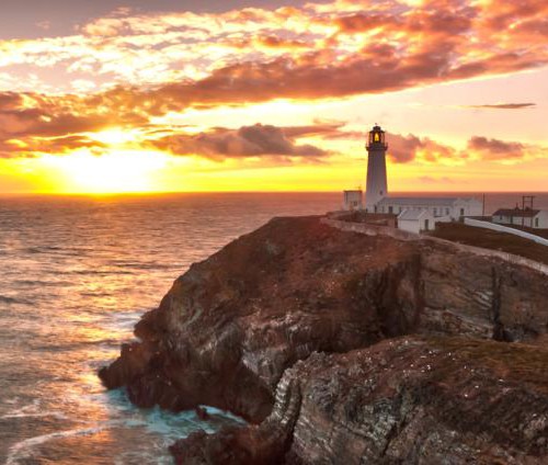 Sunset at South Stack